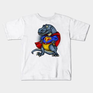 T rex hero Kids T-Shirt